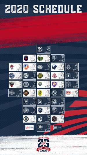 뉴잉글랜드 레볼루션 MLS 2020 경기 일정 — 축구 GIF 배경화면
