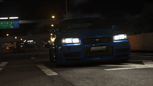 Assetto Corsa 스카이라인 R34 니스모 비디오 게임 HD 배경화면 | 배경 이미지