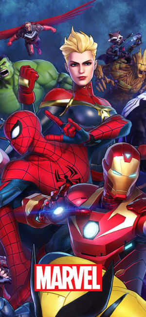 iPhone XS Marvel 배경 — 삼성 갤럭시 S20 배경화면