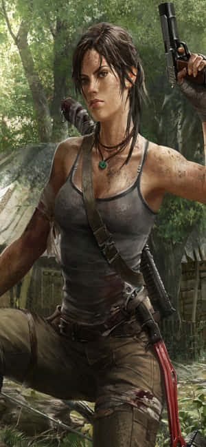 iPhone Xs Max Rise Of The Tomb Raider 배경 — 아이폰 12 프로 배경화면