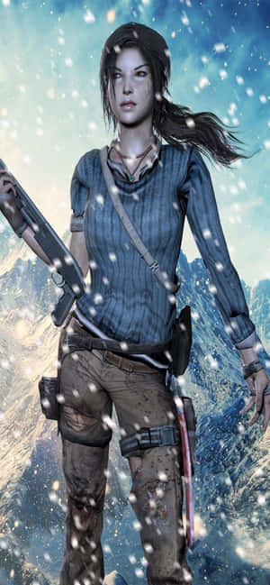 iPhone Xs Max Rise Of The Tomb Raider 배경 — 아이폰 13 프로 맥스 배경화면