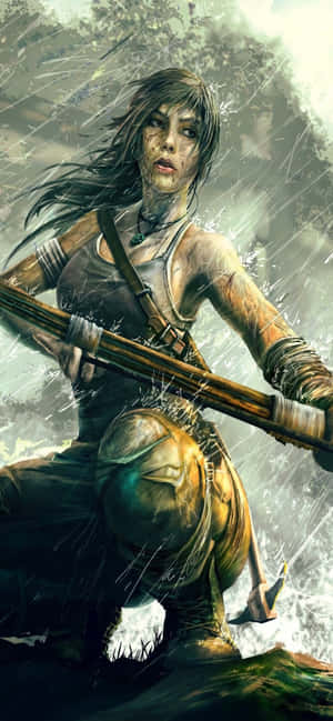 iPhone Xs Max Rise Of The Tomb Raider 배경 — 갤럭시 A56 배경화면