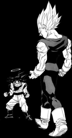 마인 만화 캡 드래곤볼 Goku 투명 Vegeta Db - Dbz Majin Vegeta 만화, HD Png 다운로드 — 만화 패널 배경화면