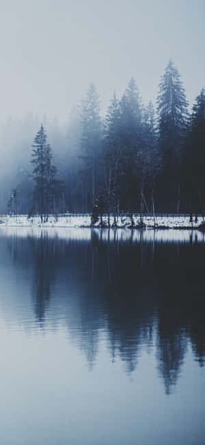 Snow Iphone — 갤럭시 S25+ 배경화면