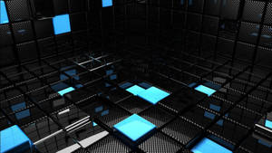 멋진 3D 큐브 아트 배경화면
