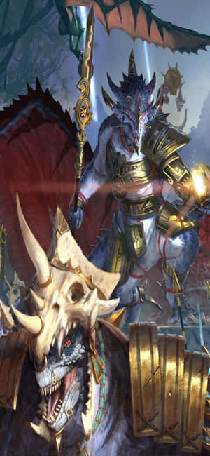 iPhone X Total War Warhammer 배경 — POCO F 배경화면