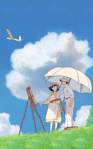 모바일 바람이 분다 배경화면 — 갤럭시 탭 S10+ 배경화면