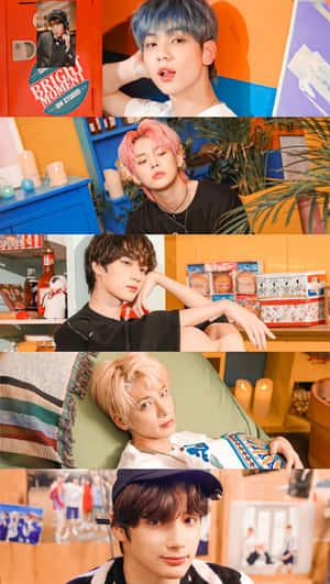 무대를 장악할 준비가 된 K팝 퍼포머들 — Kpop GIF 배경화면