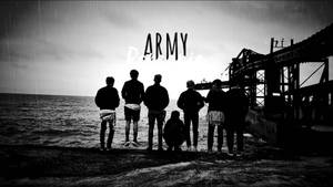 방탄소년단 감성 흑백 — 감성 방탄소년단 배경화면