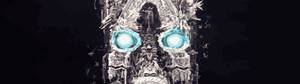 Cool wallpaper of Psycho mask in Borderlands 3. — 3840x1080 배경화면
