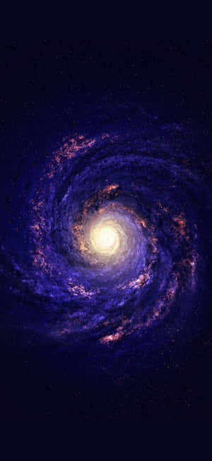 Blue Galaxy Iphone — 화웨이 노바 15 울트라 배경화면
