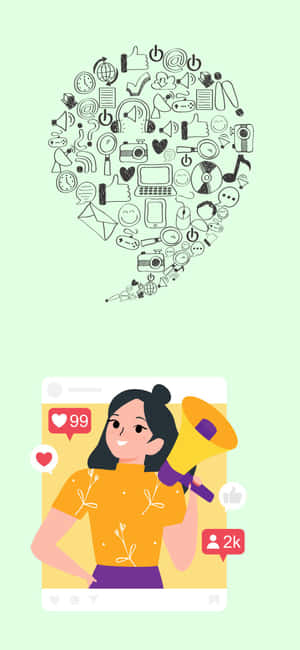 Iphone X 소셜 배경화면 — 깔끔한 배경화면