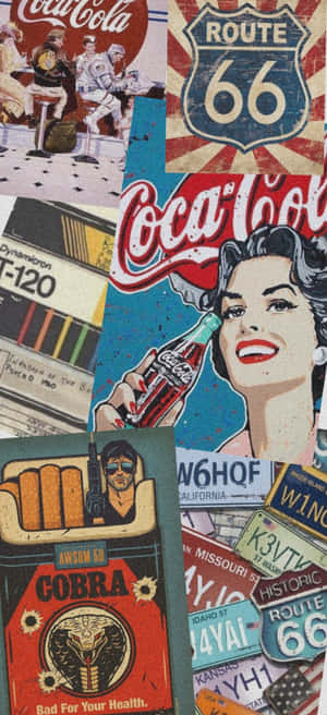레트로 폰 — Honor 400 Smart 배경화면