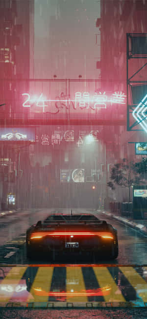 사이버펑크 2077 배경화면 — 테크노 팝 배경화면