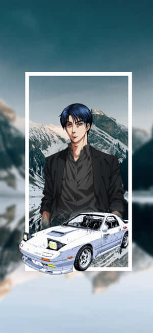 Initial D Phone — 아이폰 11 프로 배경화면