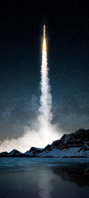 삼성 S21 울트라 로켓 발사 배경화면 — 픽셀 11 배경화면