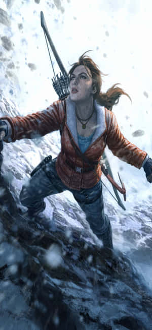 iPhone Xs Max Rise of the Tomb Raider 배경화면 — 아이폰 13 배경화면