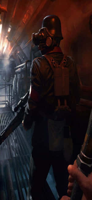 iPhone Xs Wolfenstein II 배경화면 — 샤오미 17 프로 배경화면