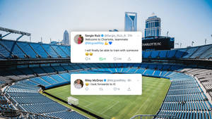 샬럿 FC, 라일리 맥그리 환영 — 축구 GIF 배경화면