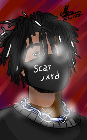 Scarlxrd Red Fan Art Wallpaper — RedMagic Tablet 배경화면