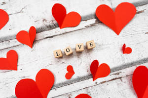 아이 러브 유 소 머치 하트 화이트 — 사랑해 너무 많이 배경화면