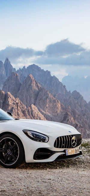 아이폰 X AMG GT-R 배경화면 — Honor 500 Smart 배경화면