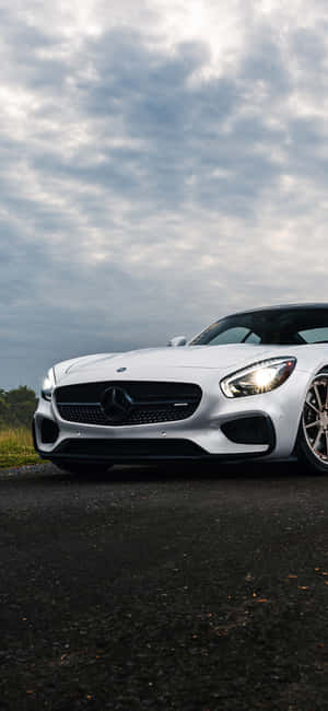아이폰 X AMG GT-R 배경화면 — Honor 500 Smart 배경화면