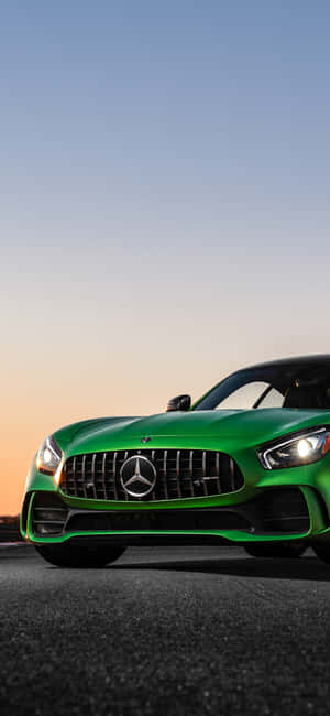 iPhone X AMG GT-R 배경화면 — Honor Play11 배경화면