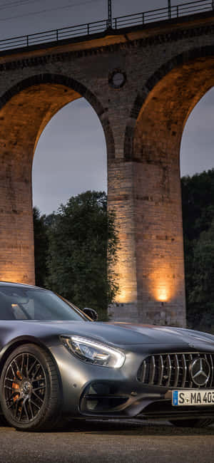 iPhone X AMG GT-R 배경화면 — Honor 600 Smart 배경화면