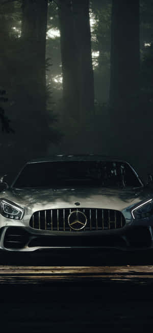 iPhone X AMG GT-R 배경 — Honor 600 배경화면