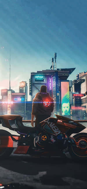 Iphone X Cyberpunk 2077 배경화면 — 아너 X7e 배경화면