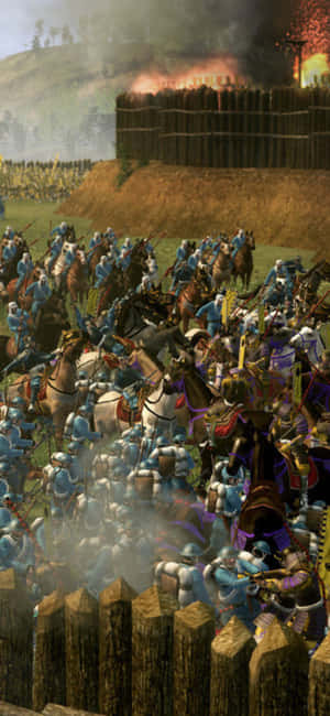 iPhone X Total War Shogun 2 배경 — 삼성 S23 배경화면