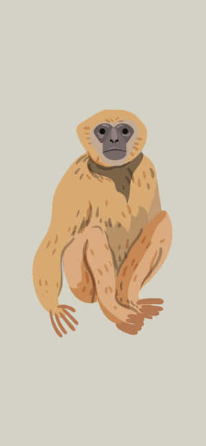 아이폰 Xs Max Gibbon 배경 — 샤오미 14 울트라 배경화면