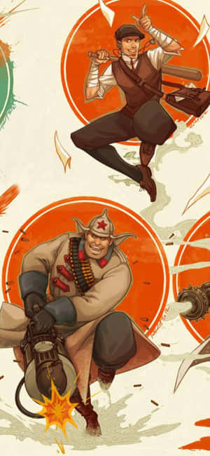 아이폰 Xs TF2 배경 — 아이폰 11 프로 배경화면