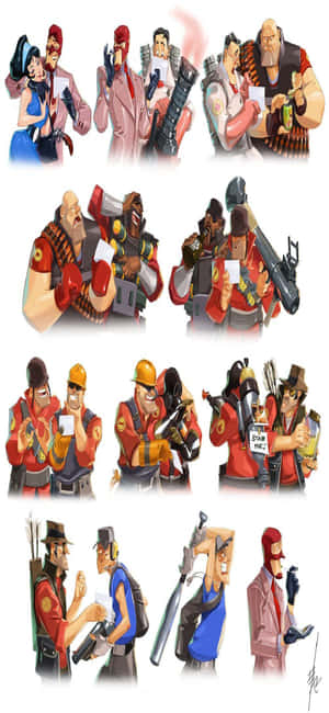 아이폰 Xs TF2 배경화면 — 누비아 A57 배경화면