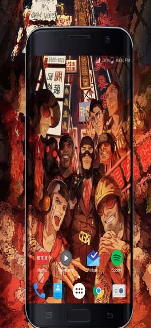아이폰 Xs TF2 배경화면 — 누비아 A57 배경화면