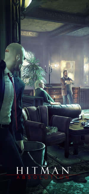 iPhone X Hitman Absolution 배경 — 아이폰 XR 배경화면
