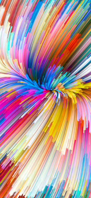 무지개 아이폰 — 샤오미 18 프로 맥스 배경화면