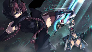 애니메이션 격투 Fixiv Fantasia — 애니메이션 격투 배경화면