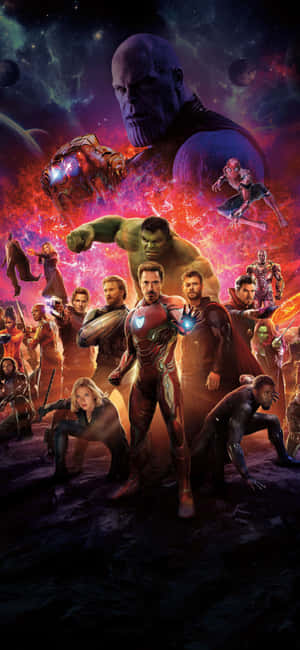 iPhone Xs Marvel's Avengers 배경화면 — Honor 500 Smart 배경화면
