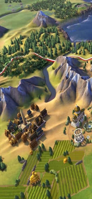 iPhone X Civilization V 배경화면 — 샤오미 T 배경화면