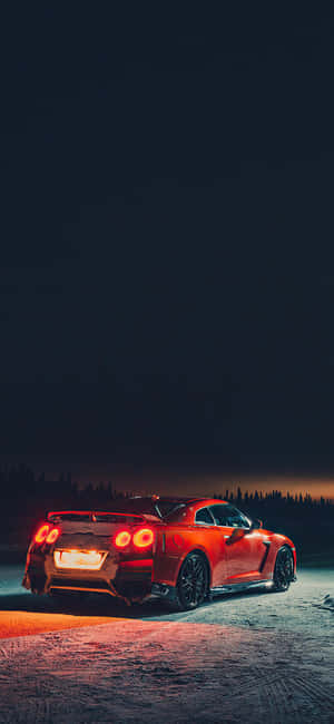 닛산 R35 GTR 사진 — 픽셀 9 프로 배경화면