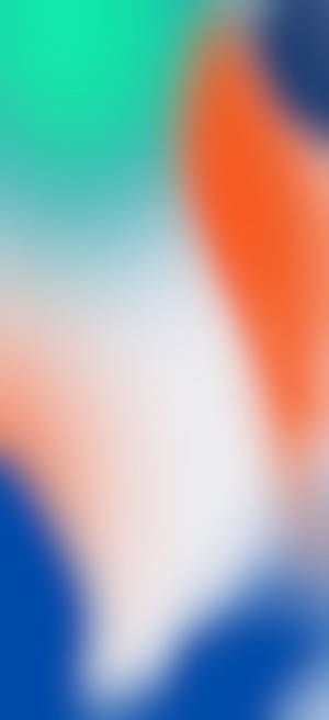904x1976 iOS 11, iPhone X, 오렌지, 그린, 블루, 스톡, 추상, 애플 — 아이폰 X 배경화면