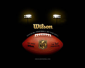 윌슨 공식 NFL 축구공 — NFL 미식축구 배경화면