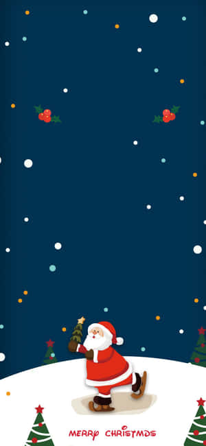 Funny Christmas Iphone — 아이폰 14 플러스 배경화면