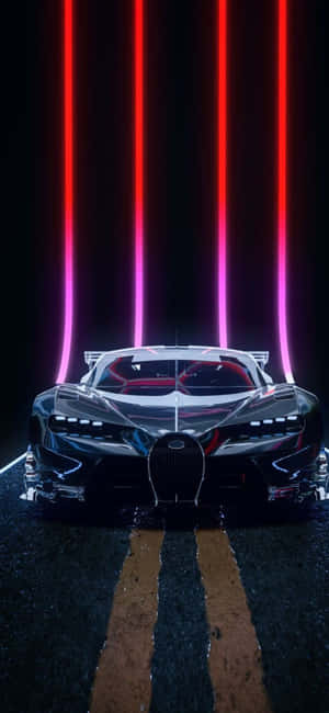 iPhone Xs Bugatti 배경 — 갤럭시 M 배경화면