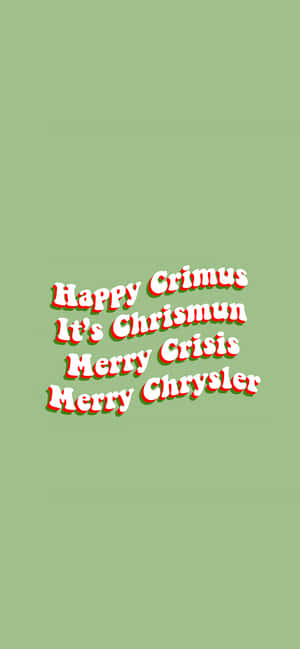 Funny Christmas Iphone — 아이폰 15 배경화면