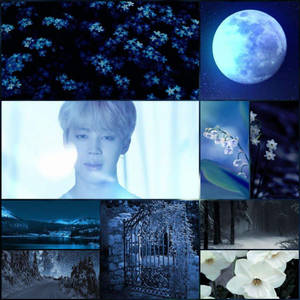 지민 BTS 감성 에테리얼 문 — 방탄소년단 감성 배경화면