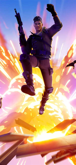 1080 Fortnite — 갤럭시 A27 배경화면