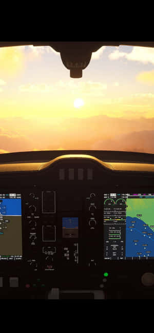 iPhone Xs Microsoft Flight Simulator 배경 — Fairphone 배경화면